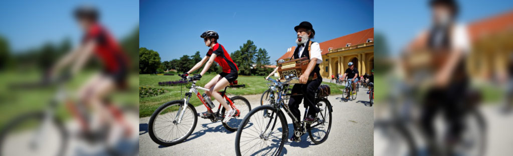 Musik auf dem Fahrrad